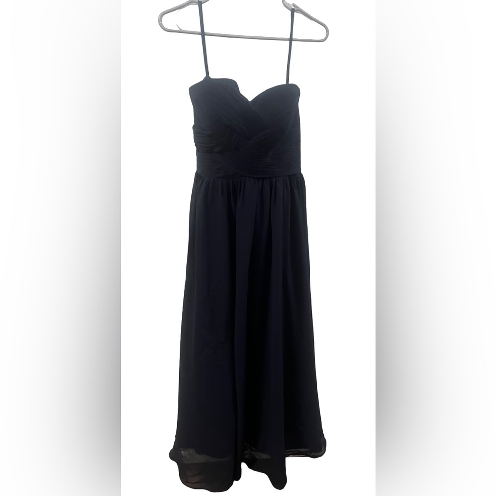 Daisy Formals Navy Blue Chiffon Dress size 2